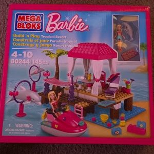 Mega Bloks Barbie - Build ‘n Play Tropical Resort